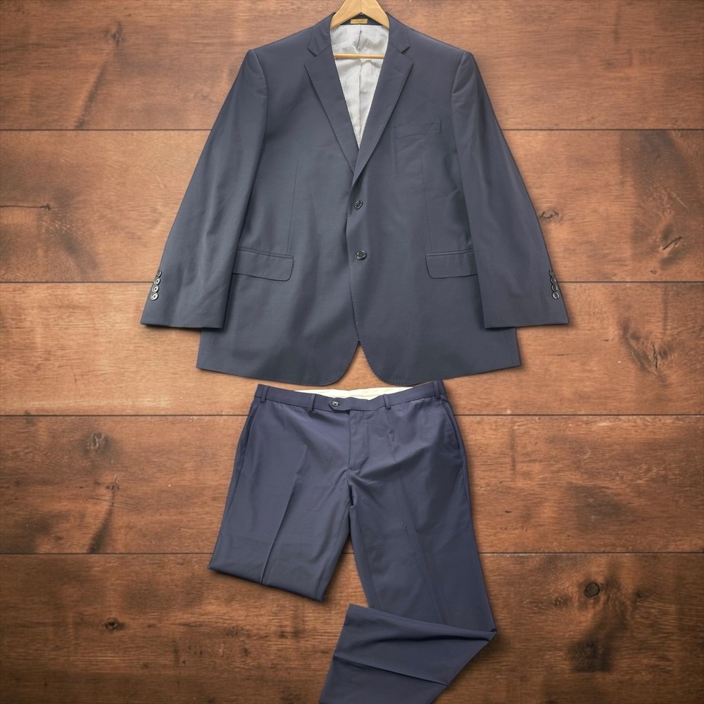 NEW Brooks Brothers Explorer Navy Suit Madison Fit Jacket 50R Regent Pant 42x30
